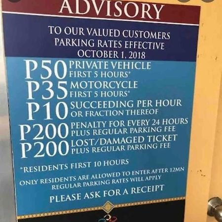Cubao Manhattan Heights, Unit 8Bc Tower B, 1 Br Manila Exterior foto
